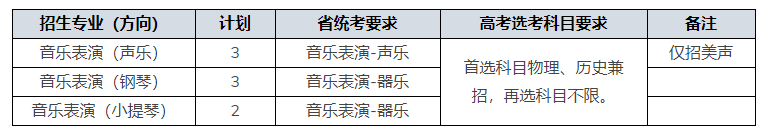 香港中文大学（深圳）2021年音乐类本科招生简章