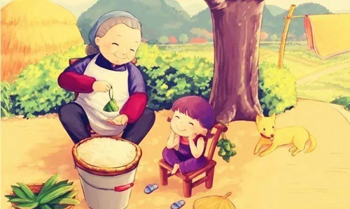 影视表演台词姥姥我想你了