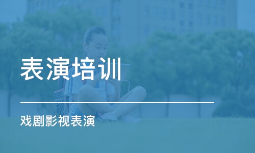 珠海表演培训