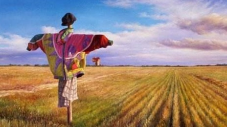 	影视台词训练散文素材《守望的稻草人》